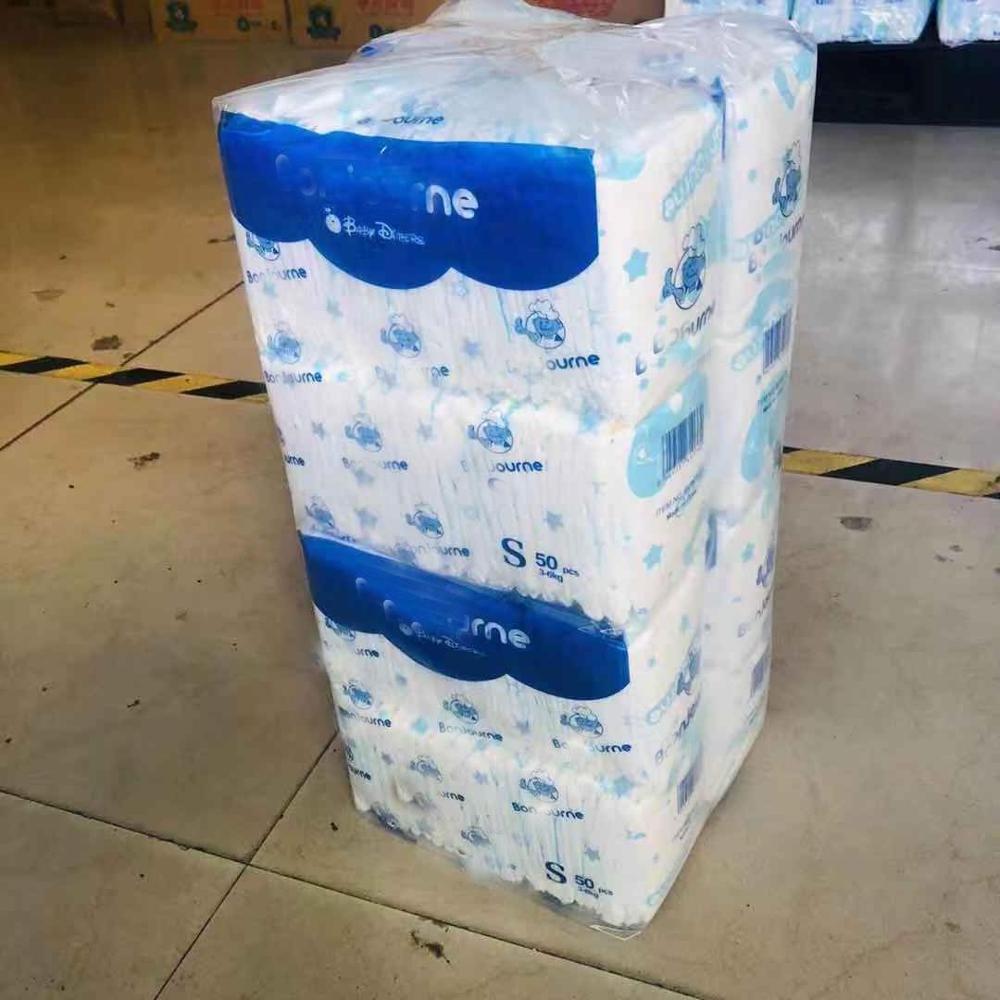 50pcs packing Economy pack wholesale A grade super quality  20years factory cheapest Nappy baby diaper