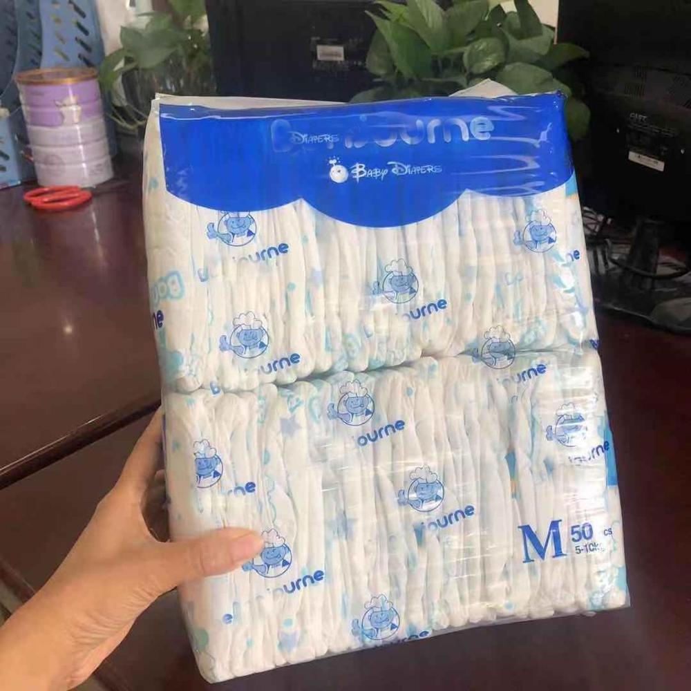 50pcs packing Economy pack wholesale A grade super quality  20years factory cheapest Nappy baby diaper