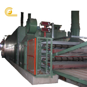 smooth operation hot press continuous roller veneer dryer machine