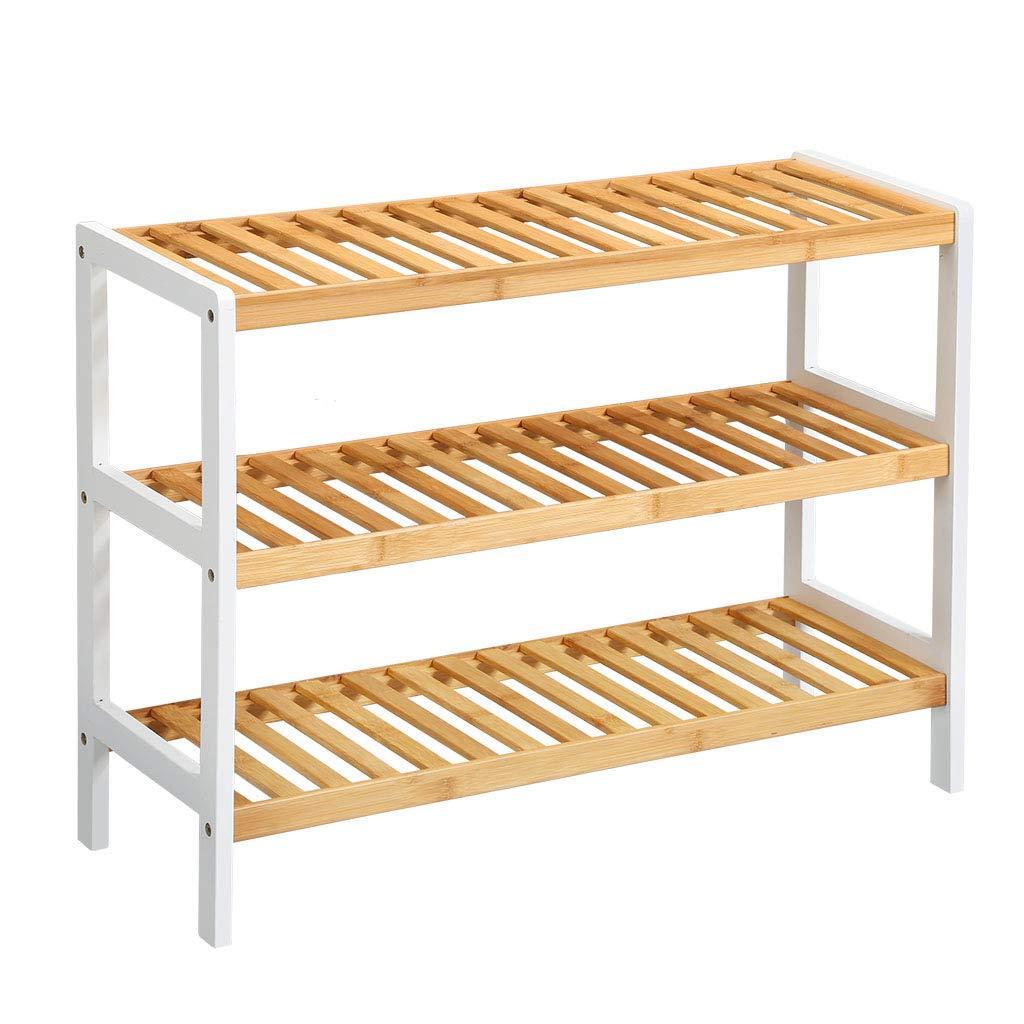 Factory 3 Tier Shoe Racks Stands Lower Bamboo Shelf Organizer Shoes Rack Cabinet