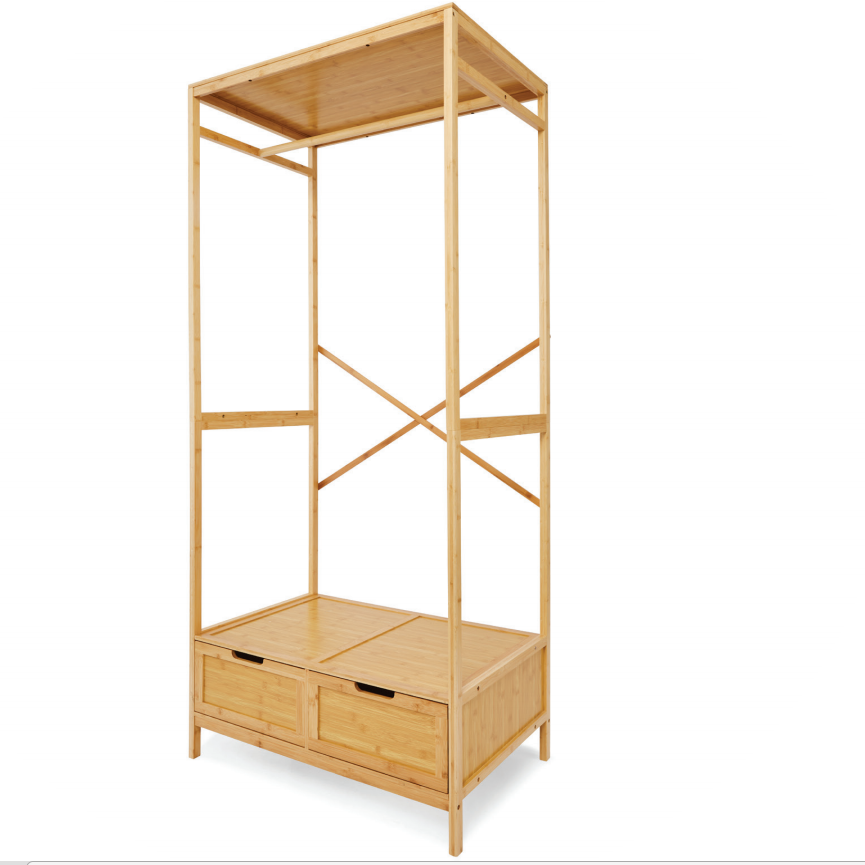 Bamboo Clothing Rack  clothes stands & shoe racks bamboo furniture