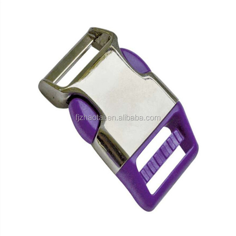 10mm/15mm/25mm/32mm/38mm automatic blet quick release metal buckle for strap Metal Side Release Buckle For Dog Collar