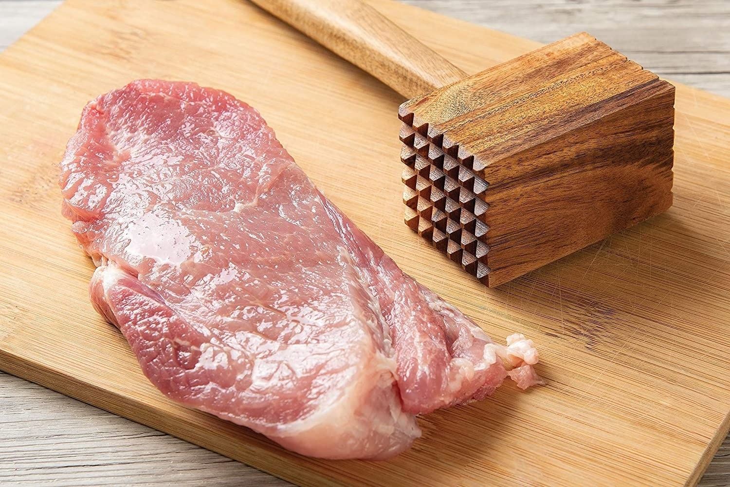 High quality wooden hammers/best meat tenderizer/wooden meat pounder