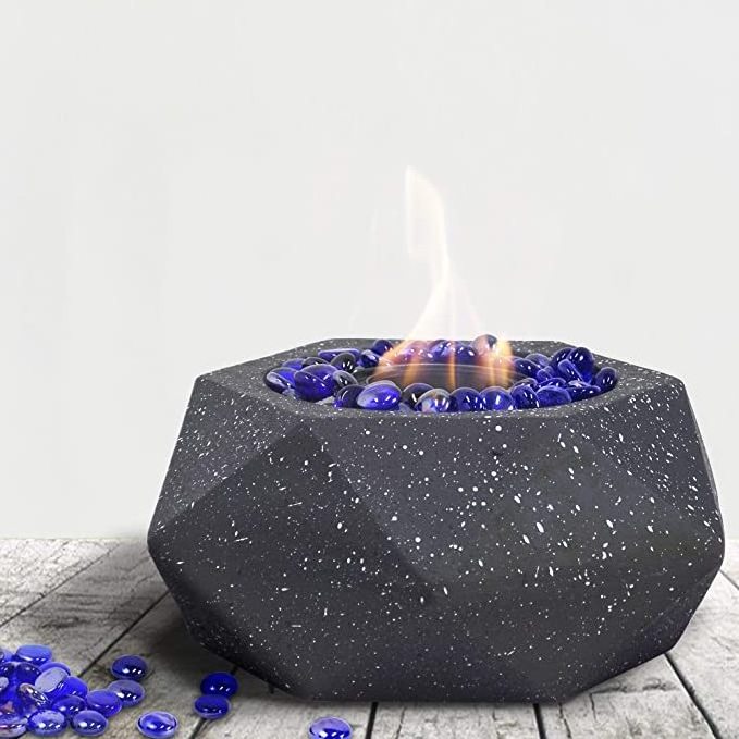 Wholesale Outdoor  Portable Fire Pit  Bowl Garden Patio Heater Concrete Cement Tabletop Alcohol fire pit