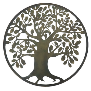 Custom Modern Tree of Life Metal Wall Hanging Decorative Wall Art Metal Hanging Black Metal Wall Art Trees Decoration