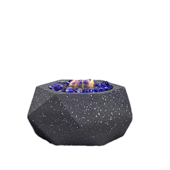 Wholesale Outdoor  Portable Fire Pit  Bowl Garden Patio Heater Concrete Cement Tabletop Alcohol fire pit