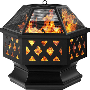 Wholesale Heavy Duty Iron Wood Burning Fire Bowl Outdoor Garden Patio Heater Metal Fire Pit