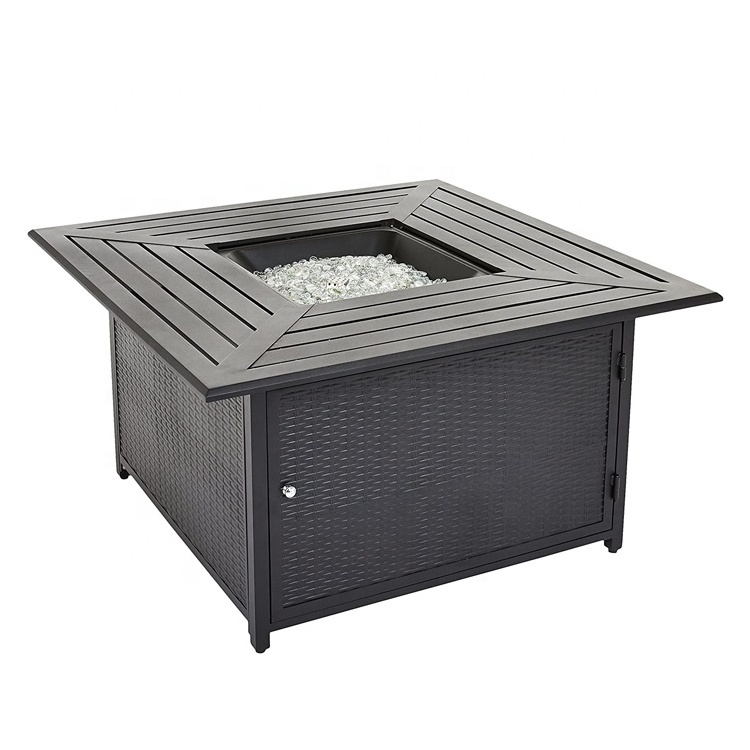 Outdoor Patio Gas Fire Pit Table Firepit