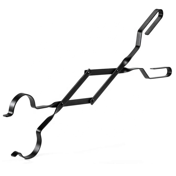 Fire Tongs 26 Inch Fireplace Tongs Log Claw Grabber Large Fire Tong Rust Resistant for Indoor or Outdoor Fireplace Tools