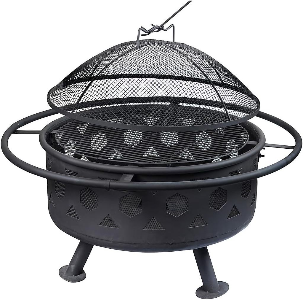 Smokeless Fire Pit, 18.5 Inch Outdoor Bonfire Firepit, Fire Pits for Outside