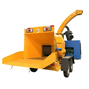 Factory sales of 40HP diesel engine ATV wood crusher drum PTO drive wood crusher in China