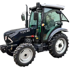 Cheap 70 horsepower four-wheel tractor Yto wheeled tractor Lovol four-wheel drive rotary tiller universal tractor cab