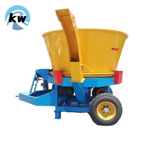 Factory supply agricultural grass silage tub grinder Cattle Farm Animal Feed Forage chaff cutter Chopper Grass Tub Grinder