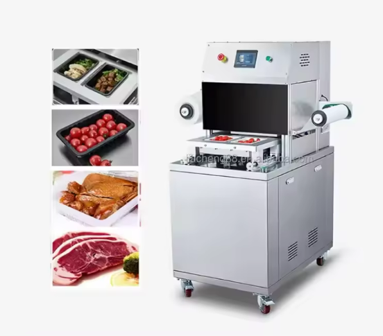 Air conditioning vacuum packaging machine, food exhaust vacuum packaging machine, sealing and sealing machine