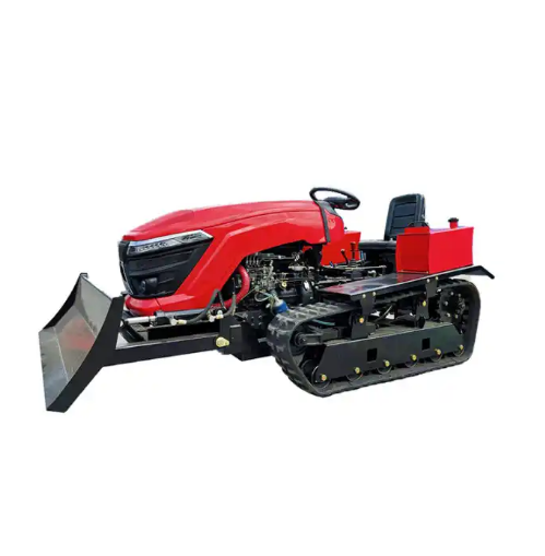 Rubber tracked tractor factory quality compact multi-purpose tractor cheap mini tracked rubber belt tractor