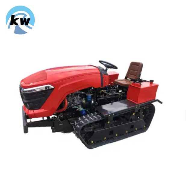 Rubber tracked tractor factory quality compact multi-purpose tractor cheap mini tracked rubber belt tractor