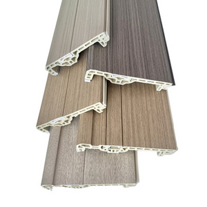 Baseboard Modern Base Board Moulding Plastic Skirting Trim Molding Floor Cove Cover Vinyl Rubber PVC Alu Aluminium Wall