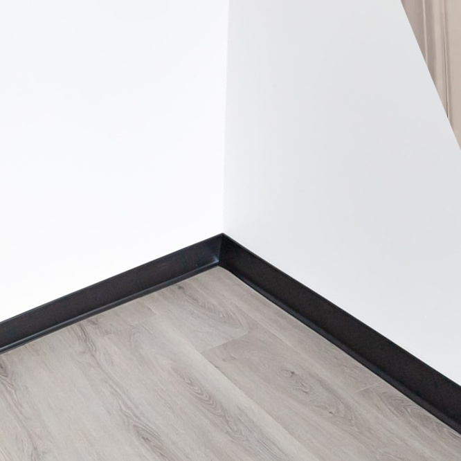 Base Moulding Trim Molding Baseboard Modern Floor Cove Skirting Board Cover Deep Plastic Vinyl Rubber PVC Alu Aluminium Wall