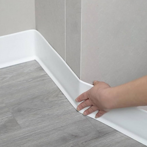 Vinyl Baseboard Base Molding Rubber Plastic Skirting PVC Wall Cove Base