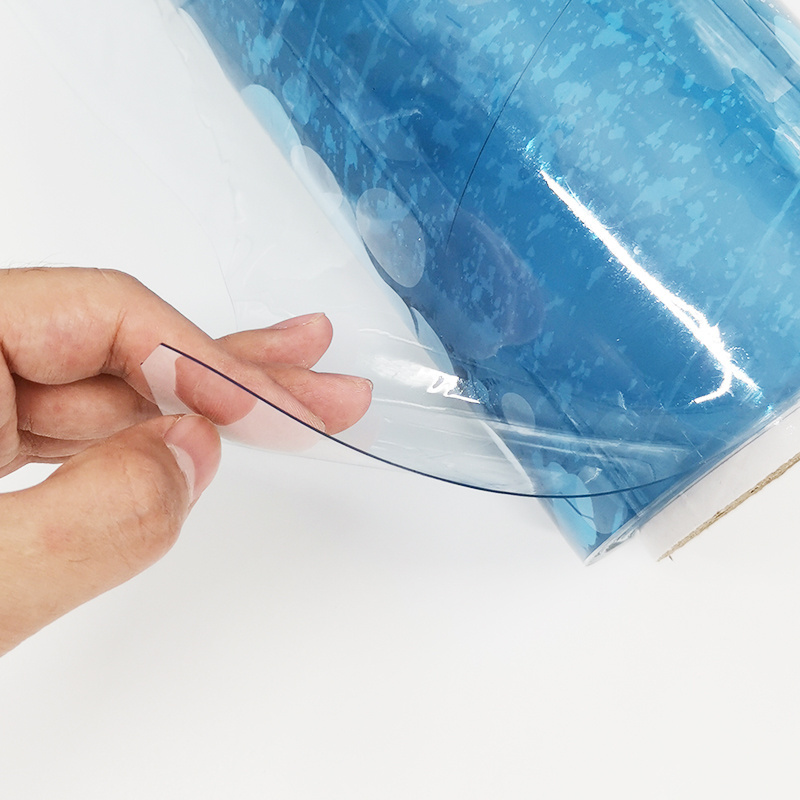 PVC Film Roll Clear Transparent Sheet Plastic Super Crystal Pack