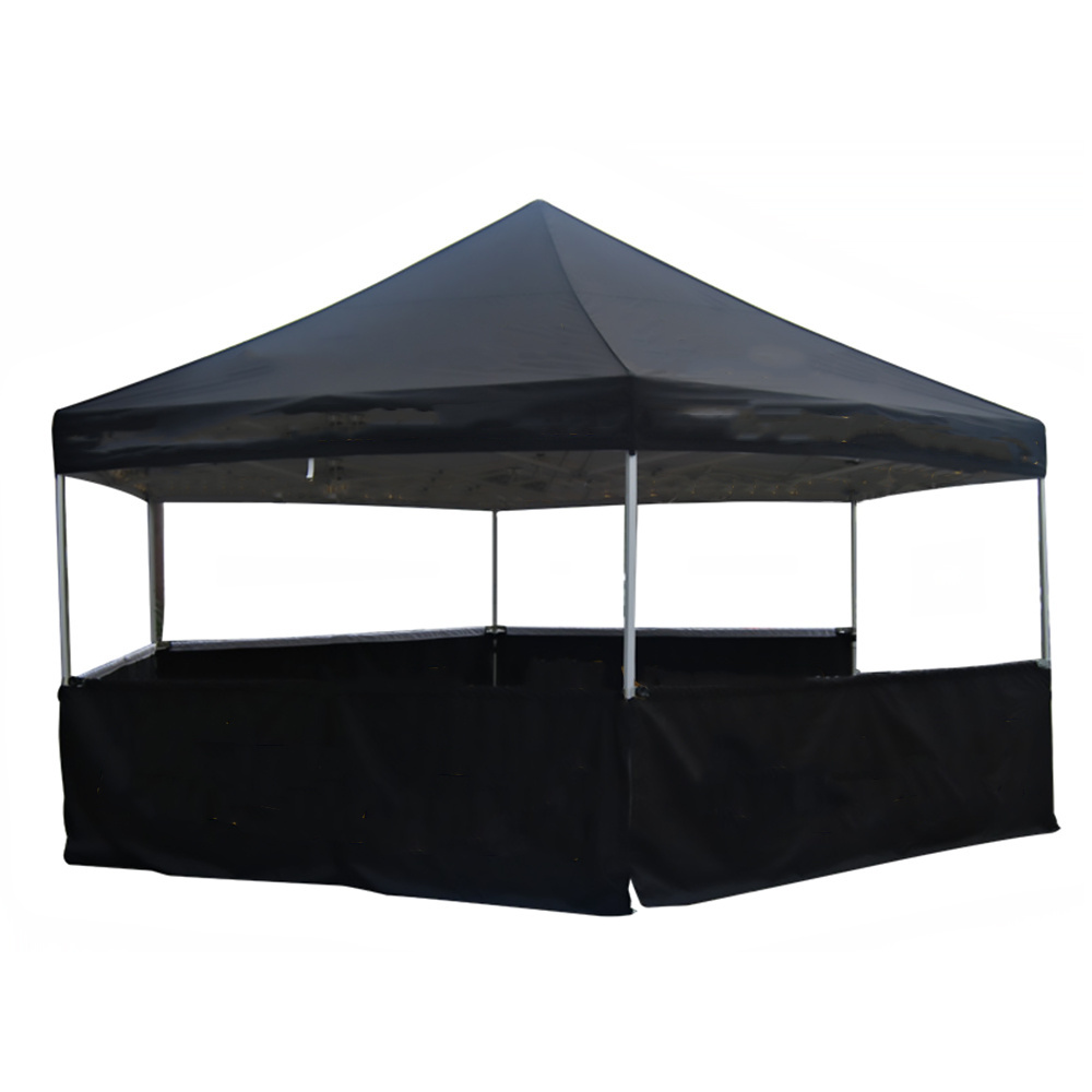 Aluminum Frame Folding Waterproof Gazebo Pop Up Canopy Tent Outdoor Event Trade Show Custom hexagonal advertising stand tent