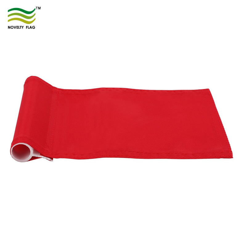 Heat Sublimation Golf Flags Nylon Golf Flags with Tube High Quality Solid Color Sale Blank 14x20