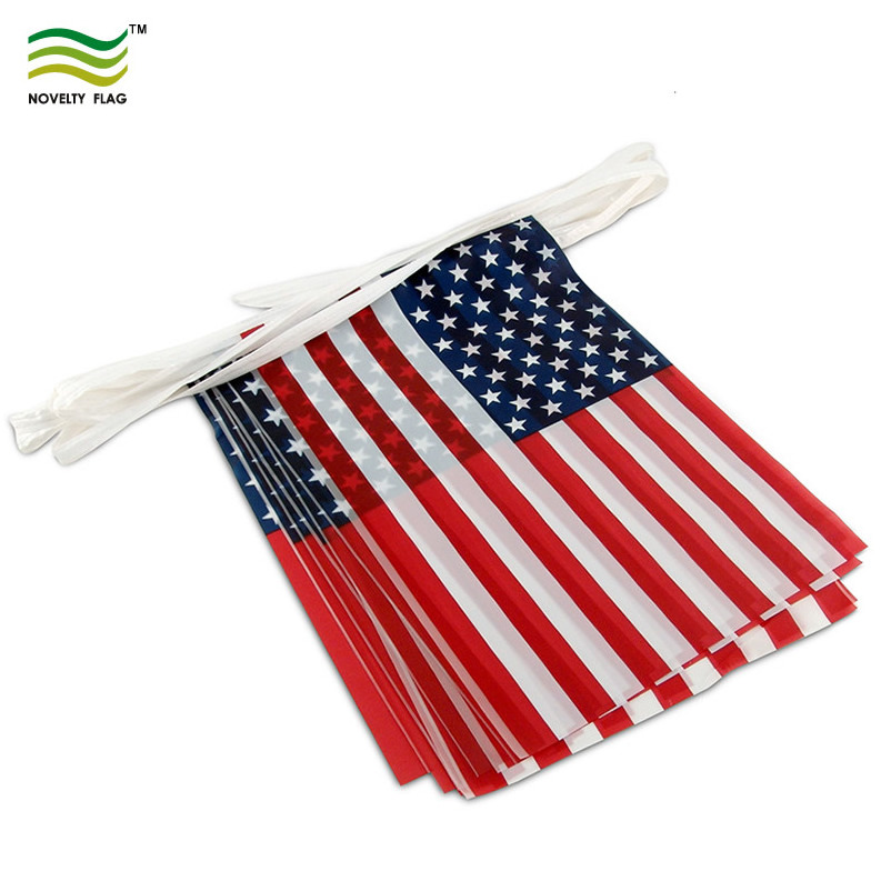 Wholesale Advertising Polyester France World Country Flags Bunting fabric strings bunting flags custom