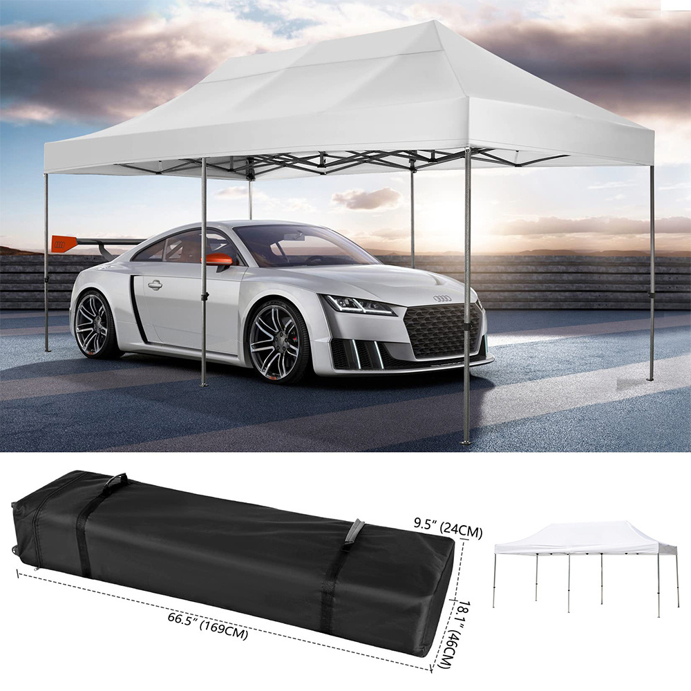 Custom hex frame  40mm aluminum Canopy Trade Show Outdoor Car Parking Garage Tent 10x20 Canopy Tent Heavy Duty Custom Tents