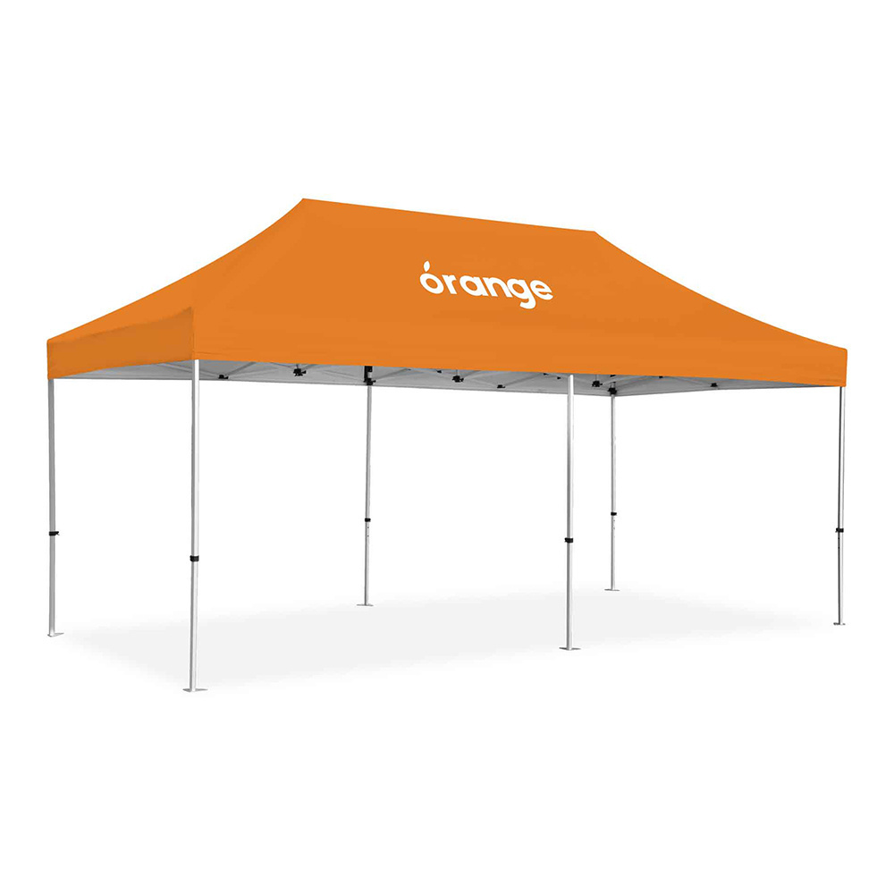 Custom hex frame  40mm aluminum Stretch Gazebo Advertising Outdoor Trade Show Heavy Duty Pop Up Canopy Tent 10x20