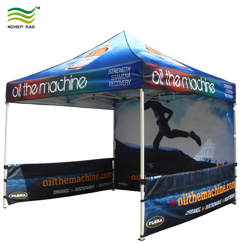 Custom Square 3x3 meters folding tent 3x6 waterproof commercial pop up aluminum tent