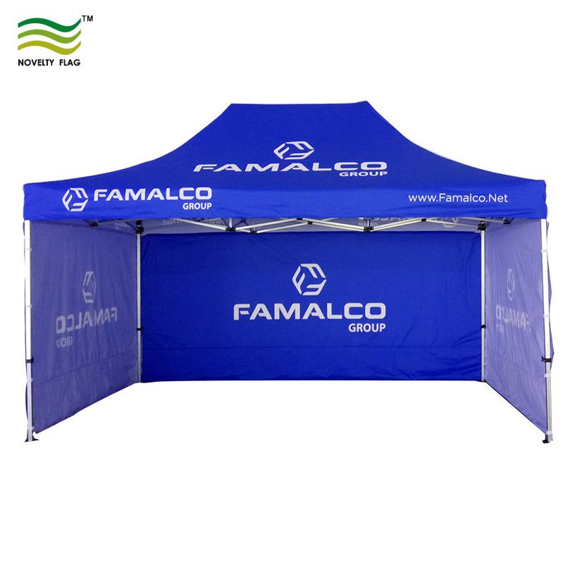 3x4.5M 10x15FT Folding Big Trade Show Aluminum Frame Custom Print Canopy Car Wash Tent