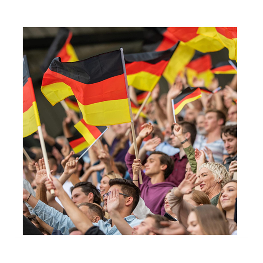 Euro 2024 Hot selling Football Cheering Products Customized All Country Flag  Germany Flag