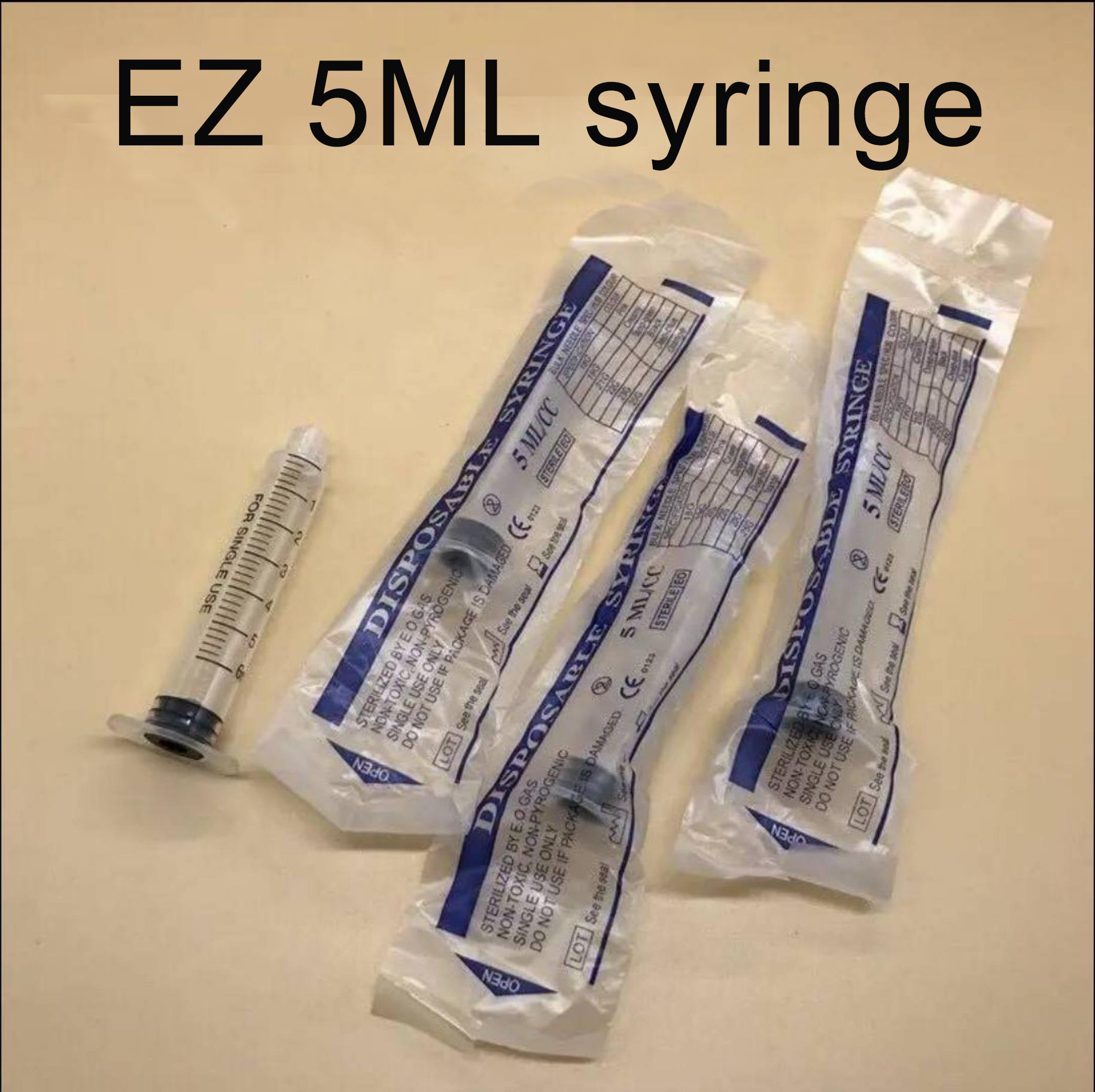 EZ 5 Pin Syringe Needle Meso Injector Gun Mesotherapy Needles Injection Mesogun 9 pin Needles Cartridge