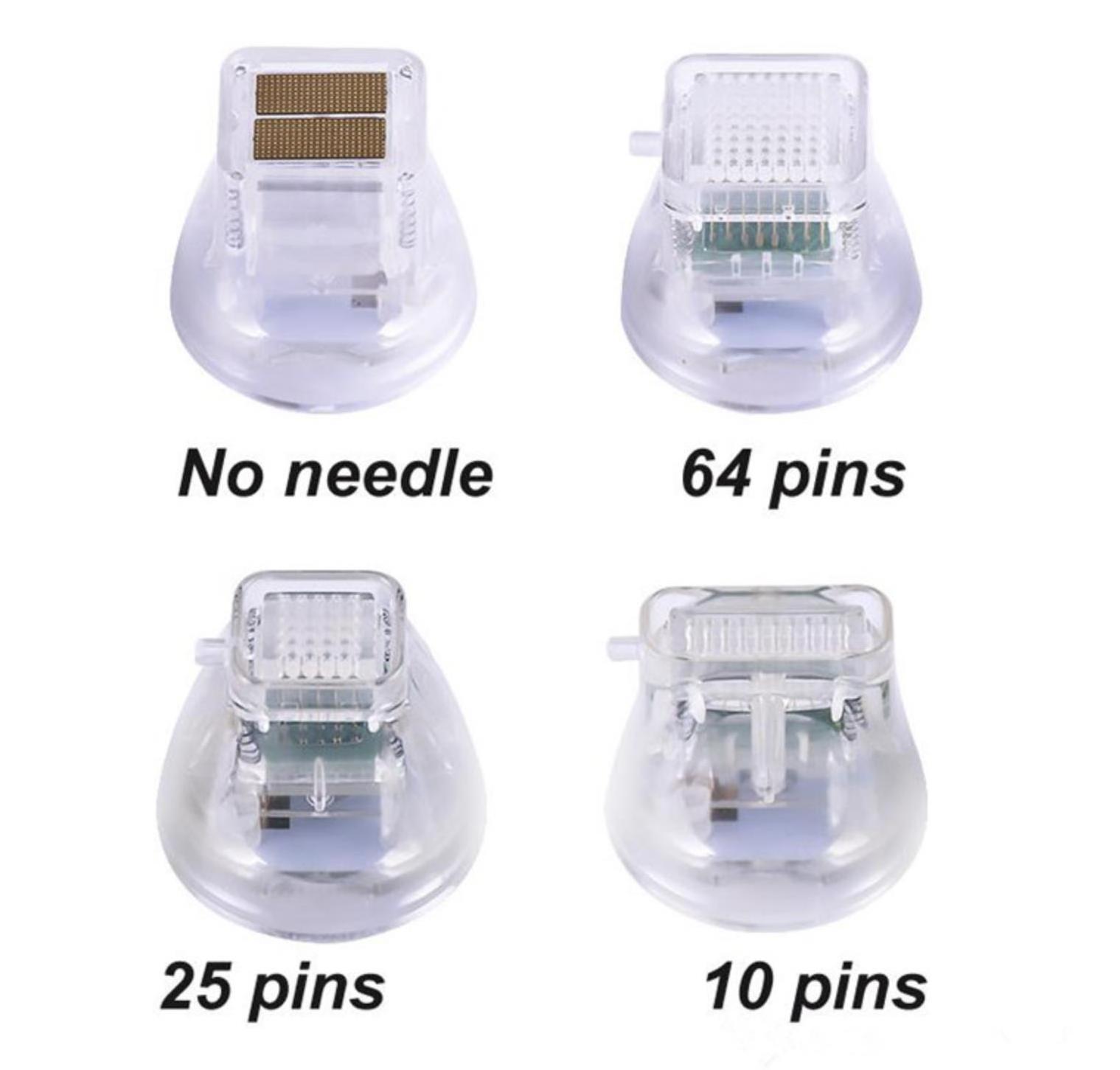 Factory directly sales 10 pin 25 pin 64 pin nano rf Newest Radio Frequency RF Microneedling RF needle tip cartridge