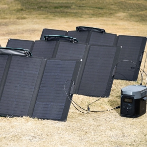 Portable Solar Panel 120 Watt  Foldable Solar Charger 120W shingle cell overlapping technology for Power Station