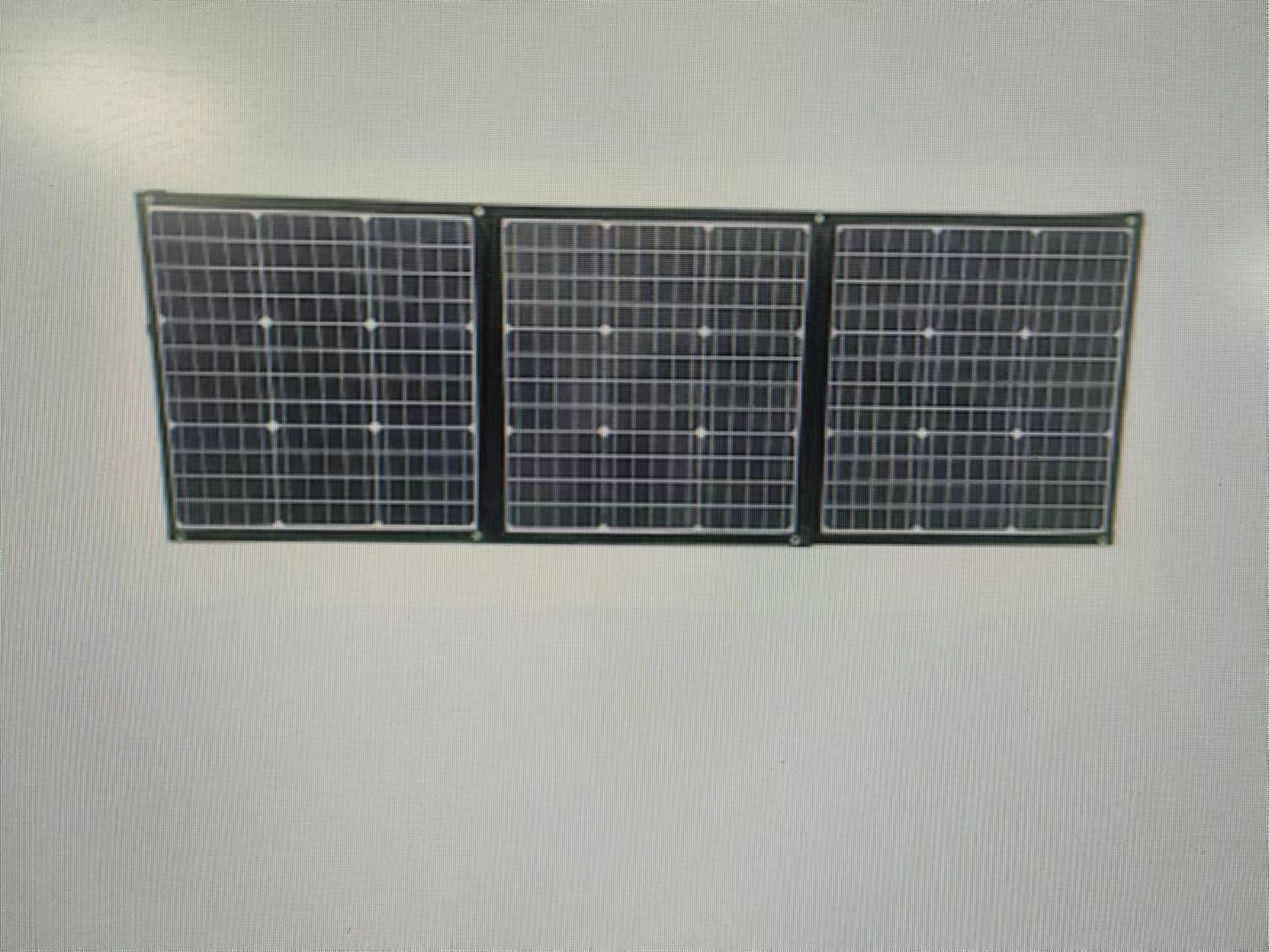 Chinese factory 27 cells 120w portable solar charger with competitive price small solar panel for home use