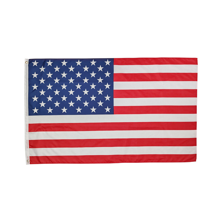 Flag Manufacture Direct Sale Customized Car Cover Mini Hand Waving Flag 3x5ft USA American Flag