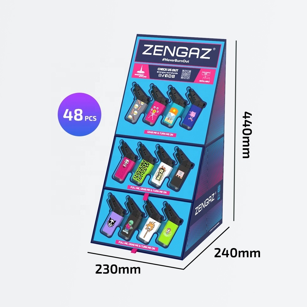 ZENGAZ CUBE ZL-19 Safety Small Cool Portable Tobacco Smoking Accessory Lighter