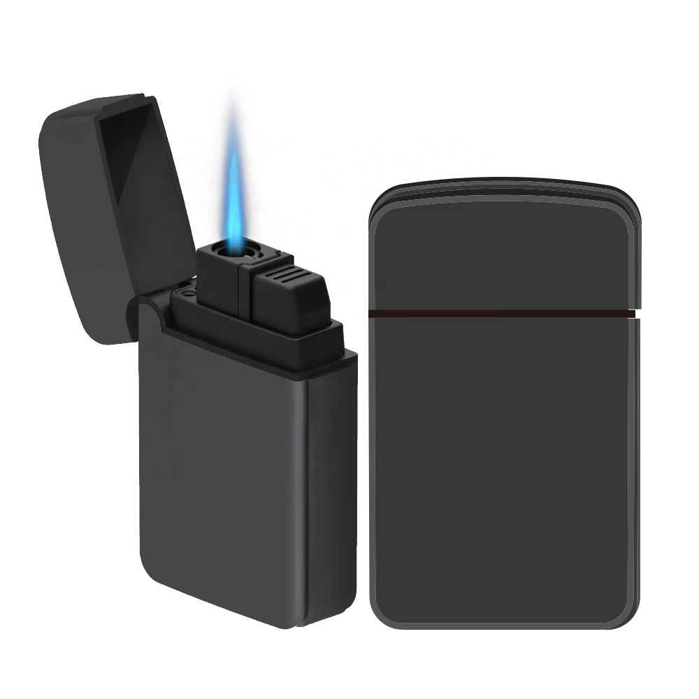 ZENGAZ ZL-12 Windproof Jet Flame Lighter Custom Logo Design Printed Torch Lighters for Cigarette