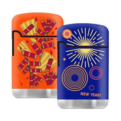 ZENGAZ ZL-3 Unique New Year's Design Cigarette Smoke Jet Torch lighter