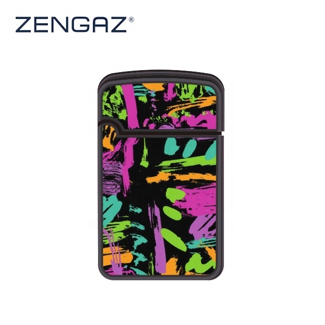 ZENGAZ ZL-12 Refillable Butane Gas Hot Sale Sublimation Fancy Lighter