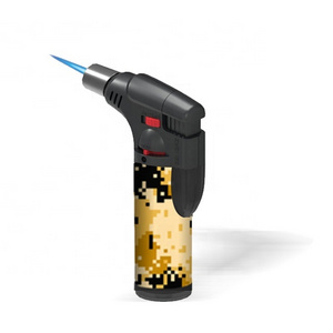 ZENGAZ ZT-77 Custom Logo Single Turbo Butane Gas Blow Jet Flame Torch Lighter