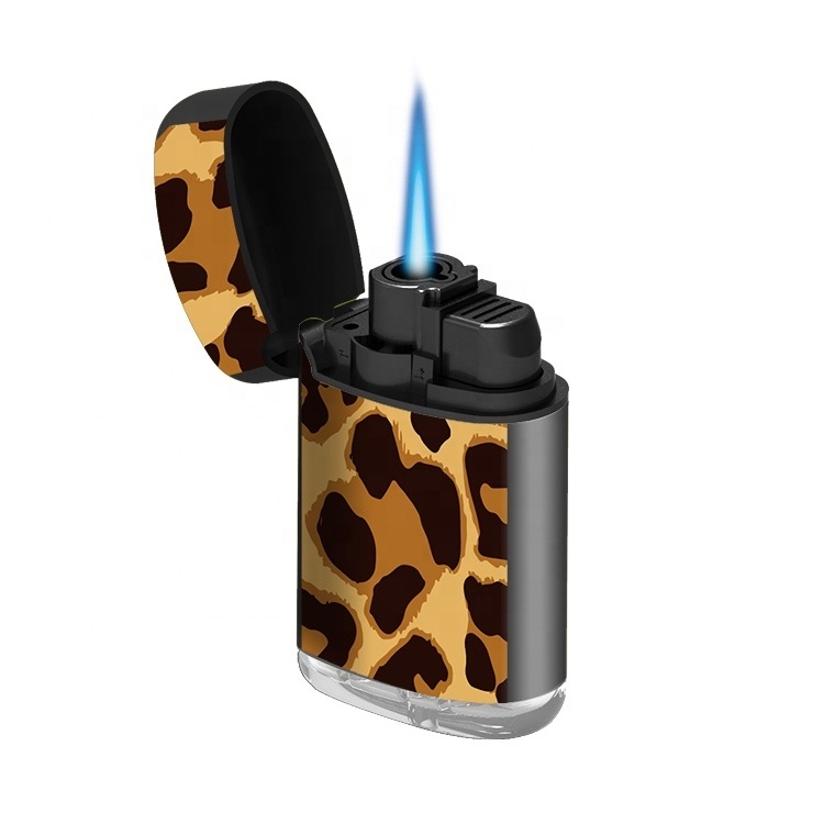 ZENGAZ ZL-3 Fancy Cute Cool Design Refillable Gas Cigar Torch Lighter For Cigarette Smoking