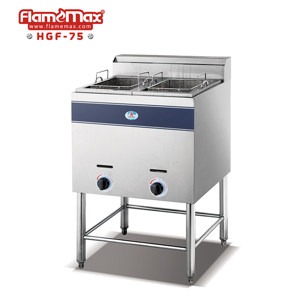 HGF-72 Commercial kitchen Equipment deep fryer  cooker/gas pressure fryer for sale