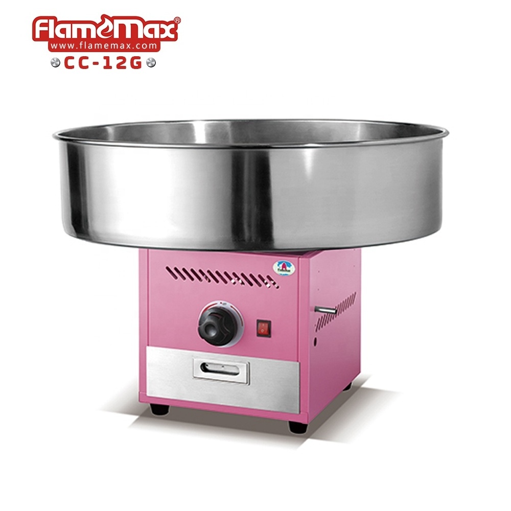 CC-11GC Gas battery operated cotton candy machine With Cart with warranty