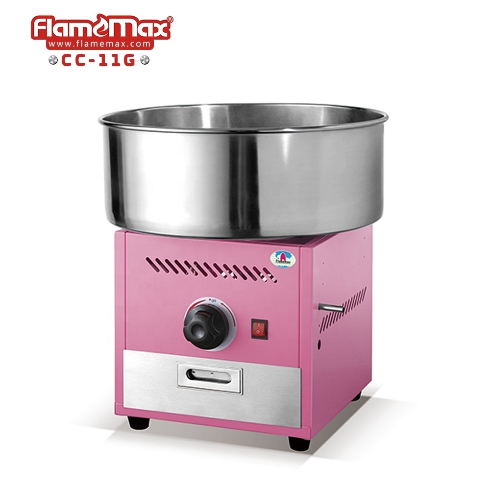 CC-11GC Gas battery operated cotton candy machine With Cart with warranty