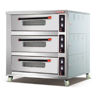 3 Deck 9 Tray Electric Professional Deck Baking Oven for Bread Pastry Commercial Bakery Equipment