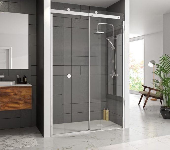 Most popular Walk-in attractive style frameless Temper glass shower door