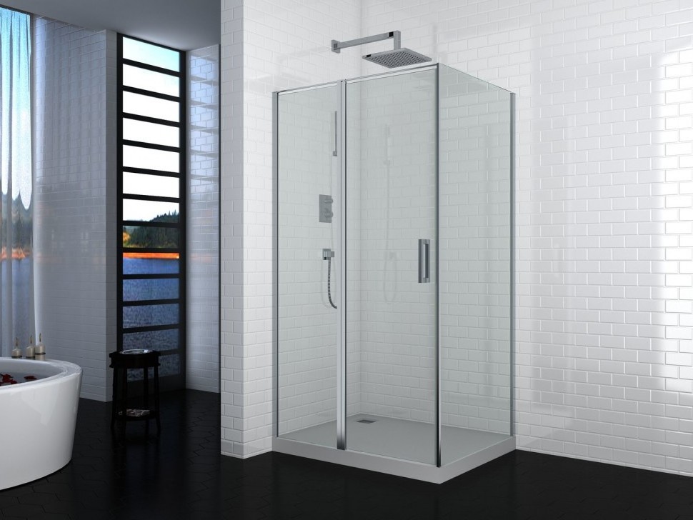 Most popular bathroom frameless glass sliding glass shower doors with 8/10mm tempered glass for hotels