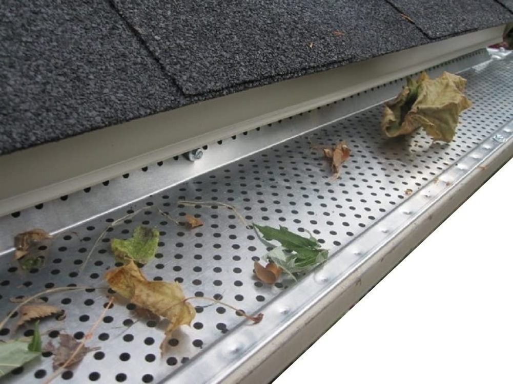 Most popular Gutter Screen Cover Micro Mesh Gutter Guards Gutter Guard Leaf Filter Aluminum